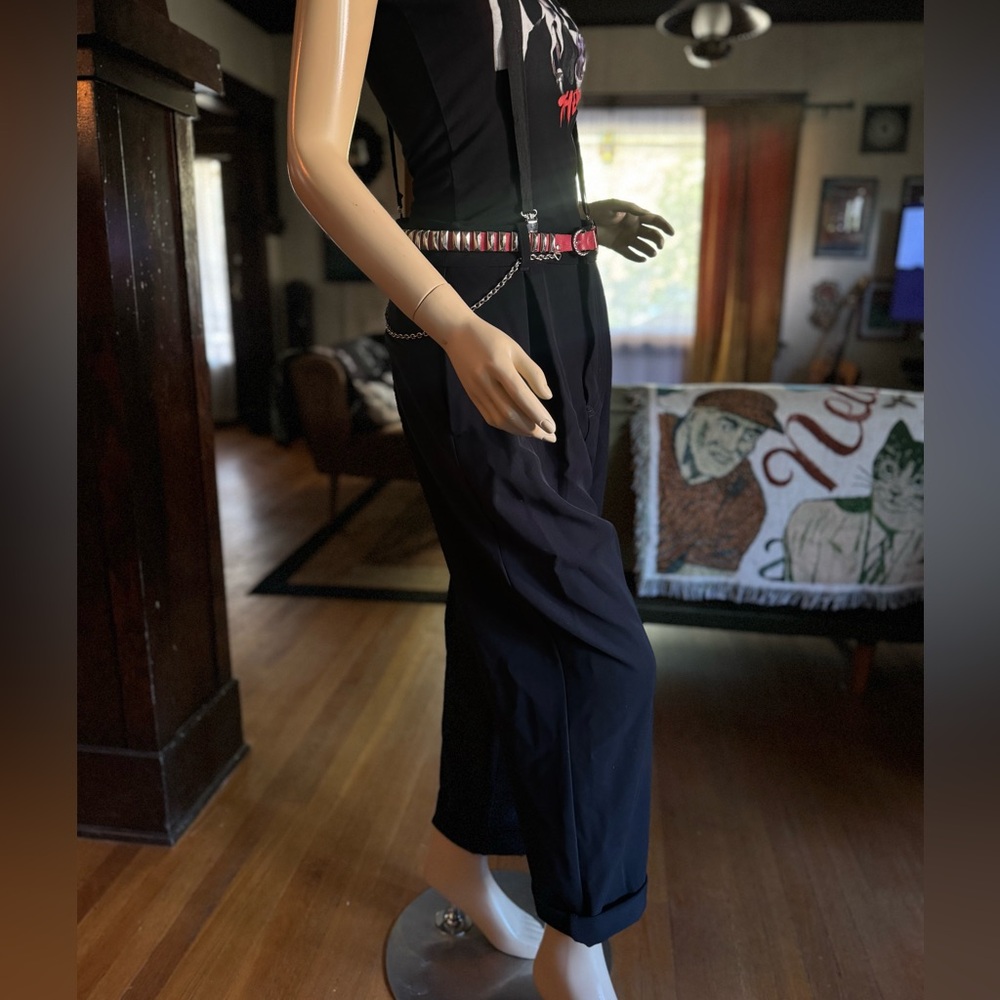 FREE PEOPLE- Pia Dad Pants Black size 8